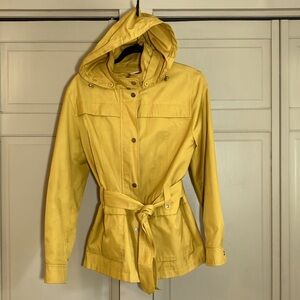 Gallery Yellow Hooded Jacket